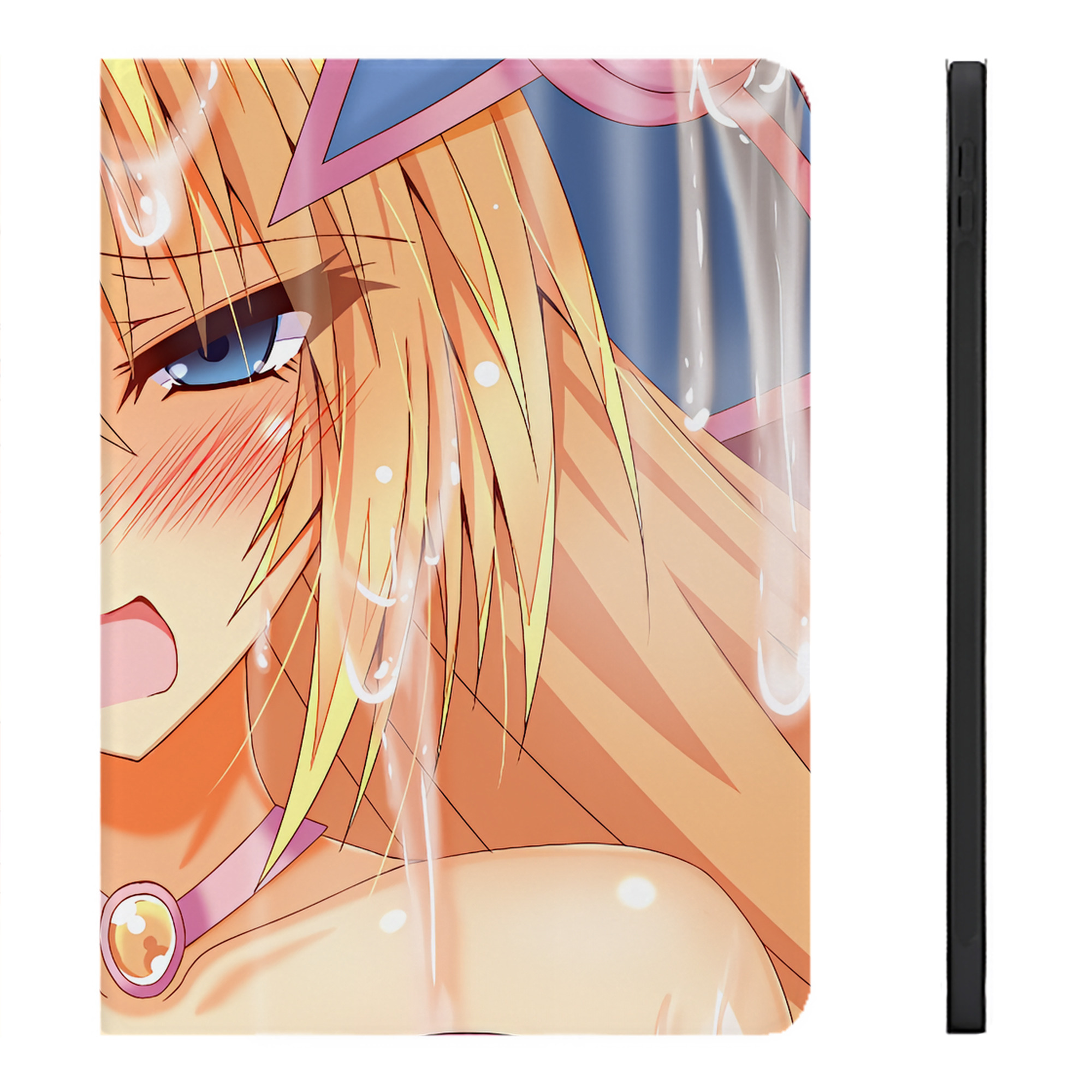 （画像用） 遊☆戯☆王 Yu-Gi-Oh! IPadケース ペンホルダー付き ブックスタイルデザイン
